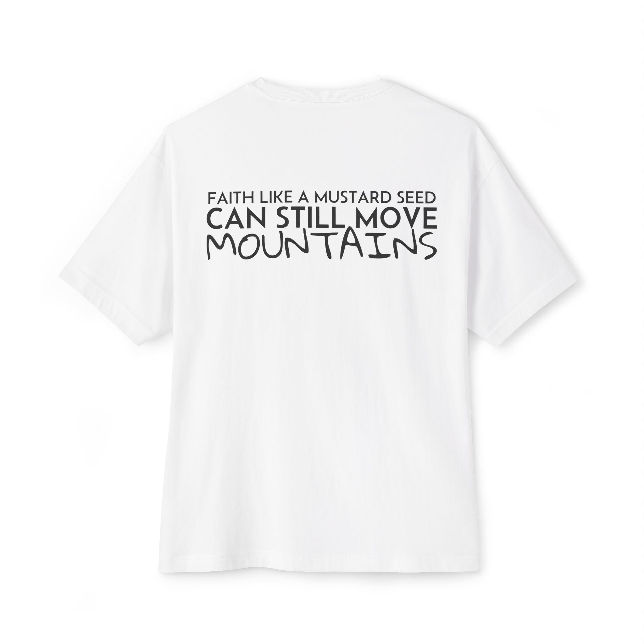 Minimalist Faith Like a Mustard Seed Tee Shirt