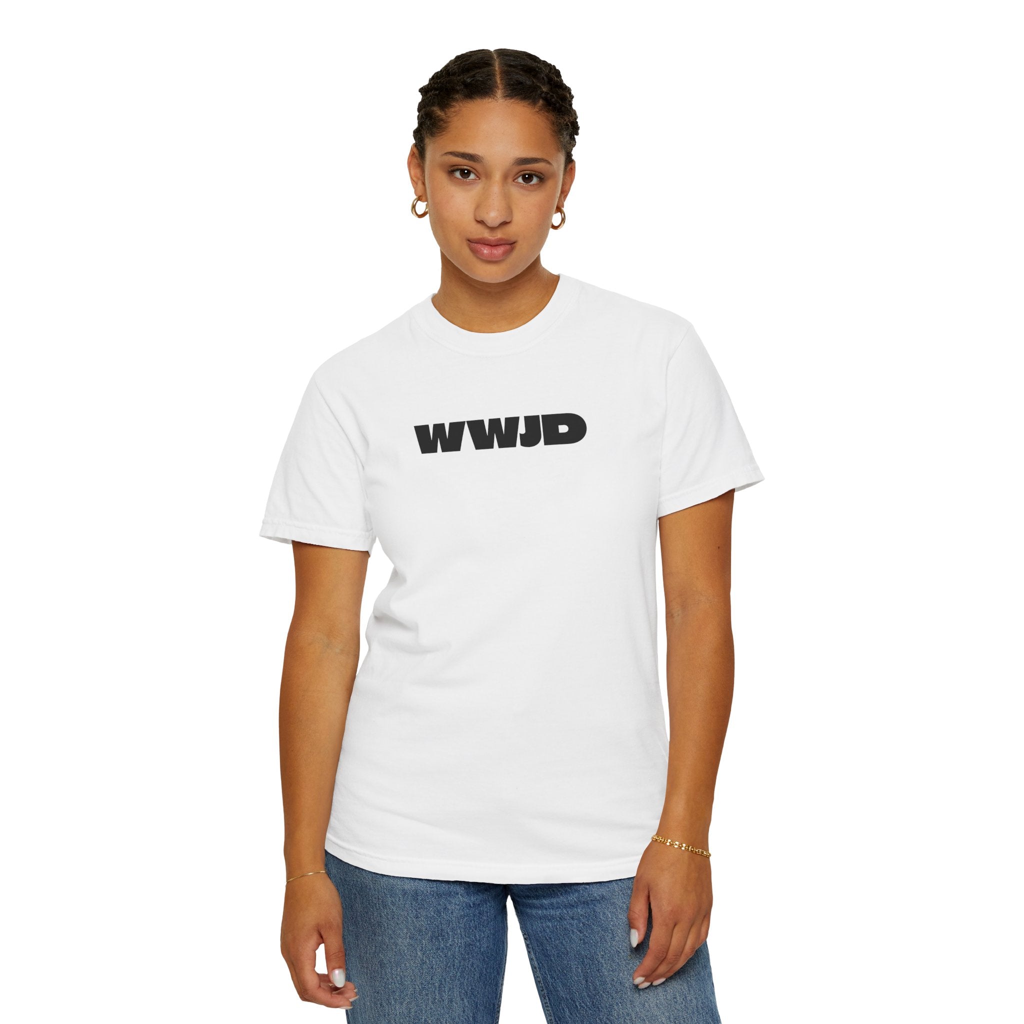 Minimalist WWJD Tee Shirt