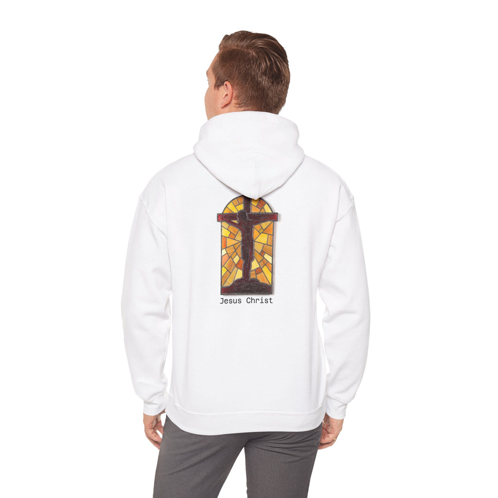 Jesus Christ Stained Glass Hoodie