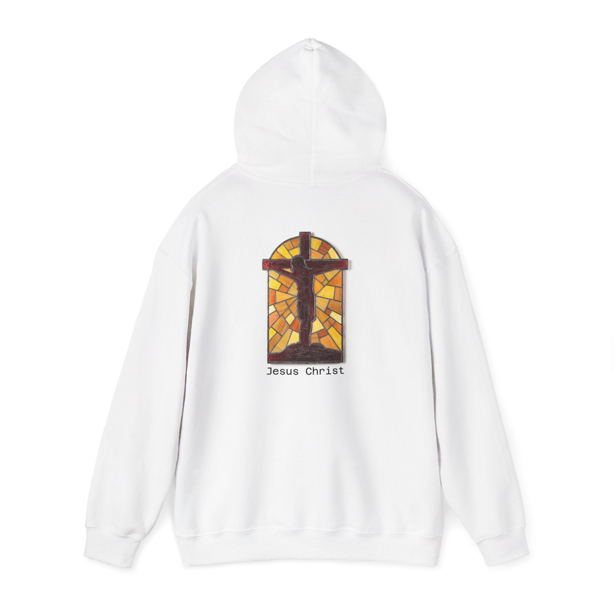 Jesus Christ Stained Glass Hoodie