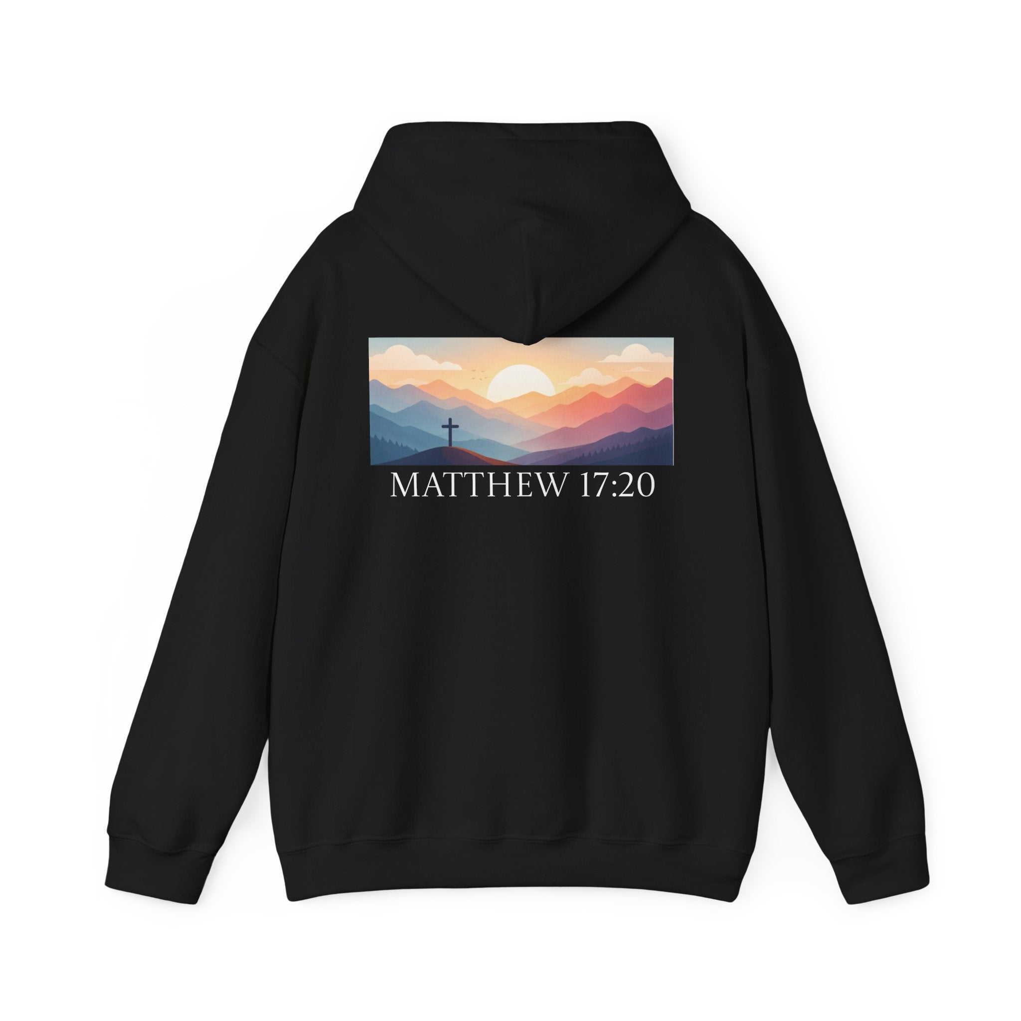 Matthew 17:20 Mountain Range Hoodie