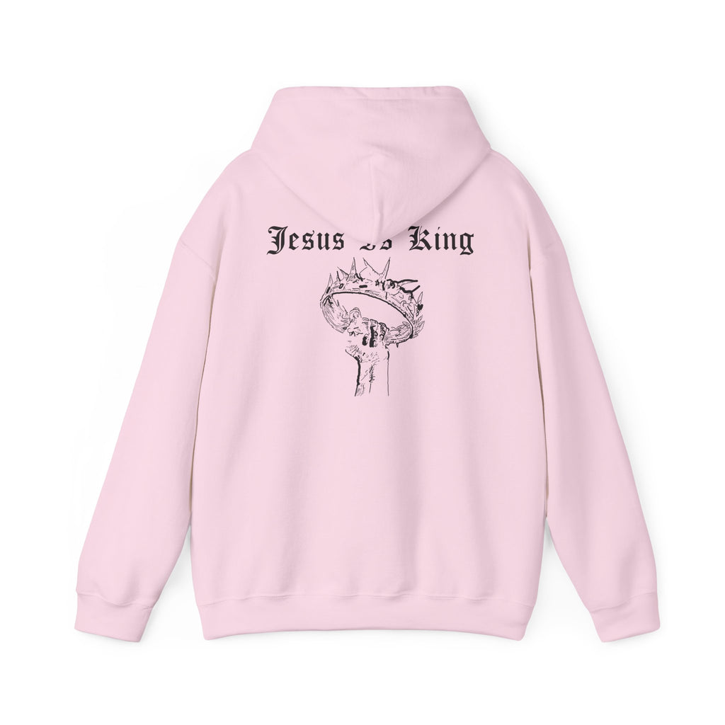 Jesus Is King Crown Of Thorns Hoodie