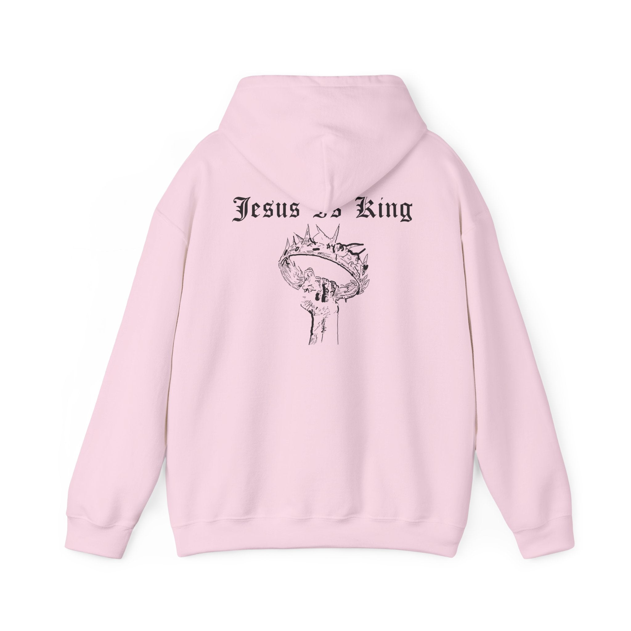 Jesus Is King Crown Of Thorns Hoodie
