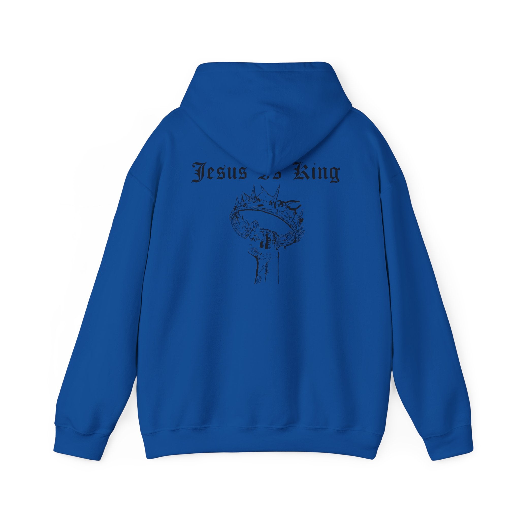 Jesus Is King Crown Of Thorns Hoodie