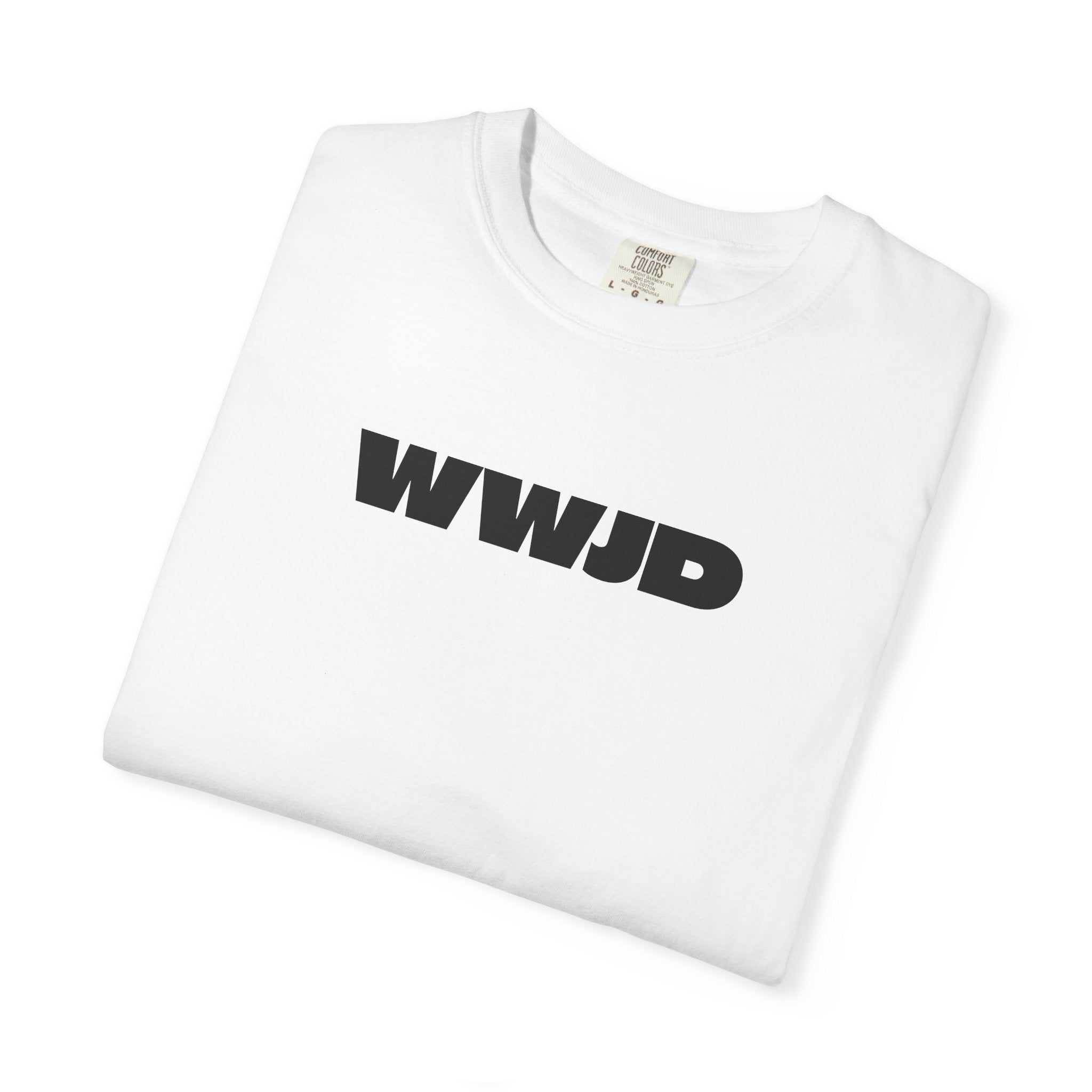 Minimalist WWJD Tee Shirt