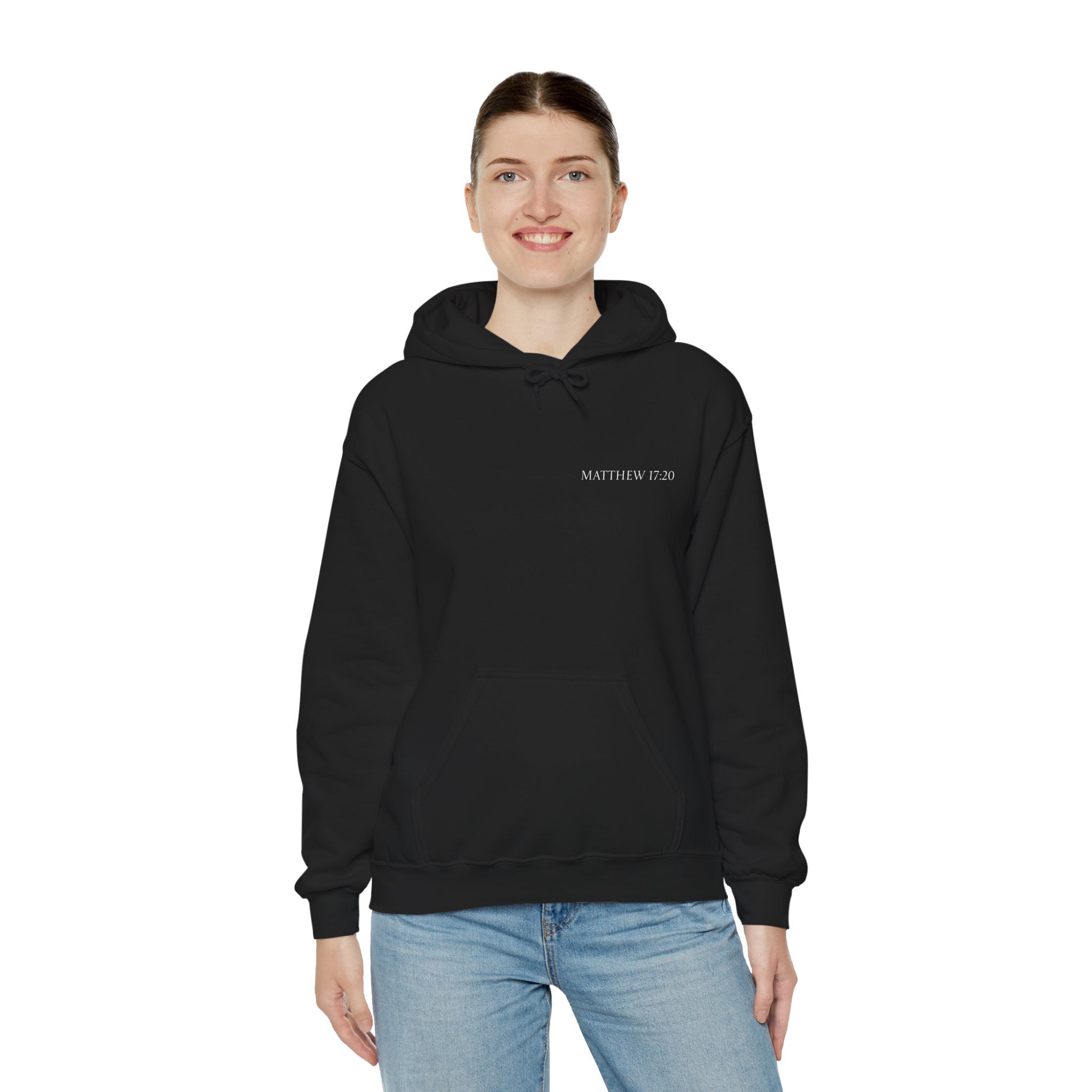 Matthew 17:20 Mountain Range Hoodie