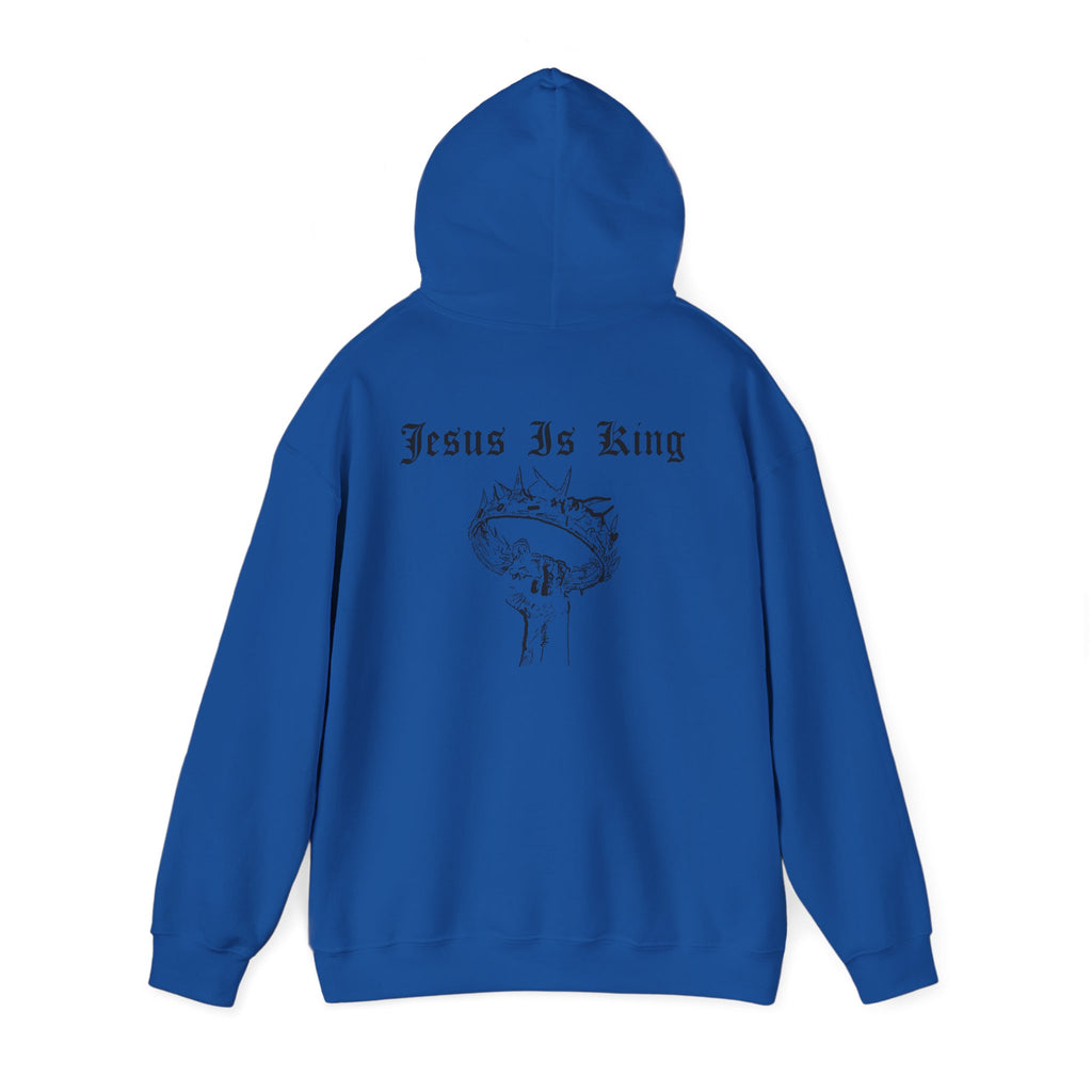 Jesus Is King Crown Of Thorns Hoodie