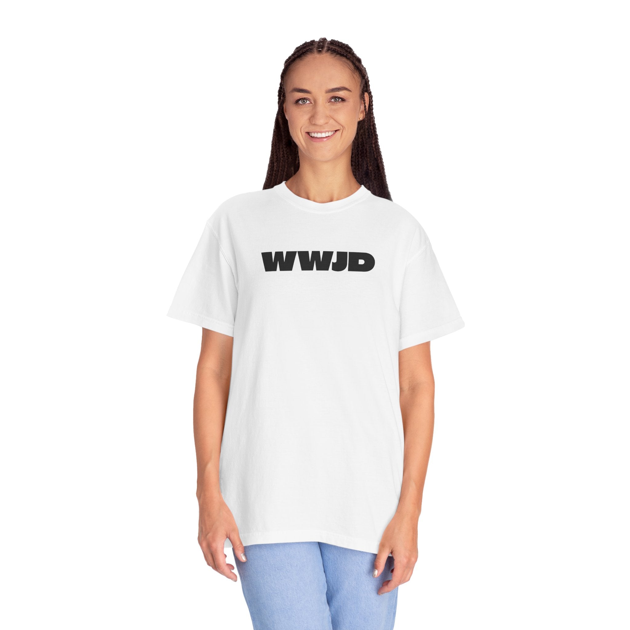 Minimalist WWJD Tee Shirt