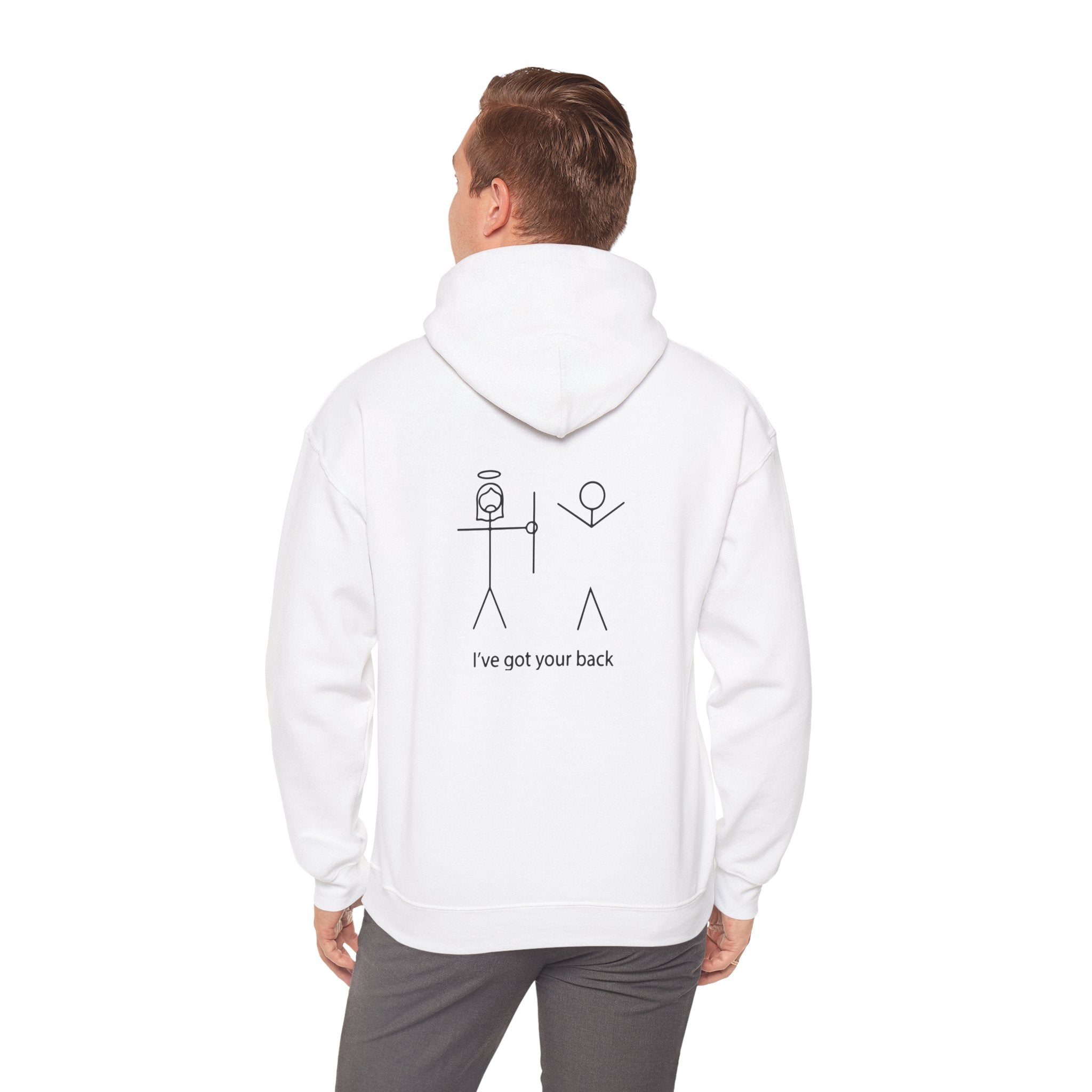 Jesus "I've Got Your Back" Hoodie
